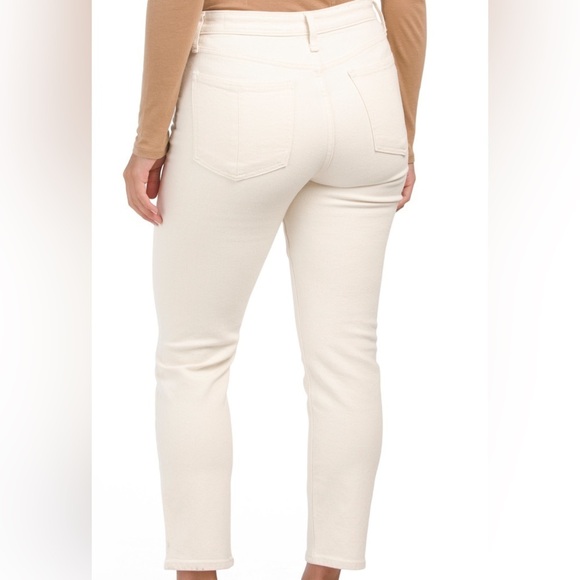 NWT RAG & BONE Nina High Rise Ankle Cigarette Ecru Jeans in 26 size - Picture 3 of 17